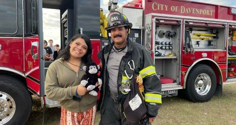 photo by Davenport Fire Department