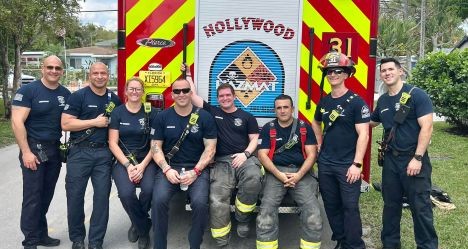 photo by Hollwood Fire Rescue
